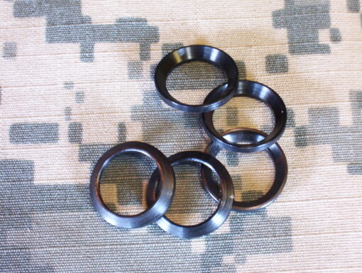 1/2" Crush Washer Black - 5 pack