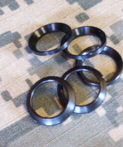1/2" Crush Washer - 5 Pack - Stainless (black) AR Style