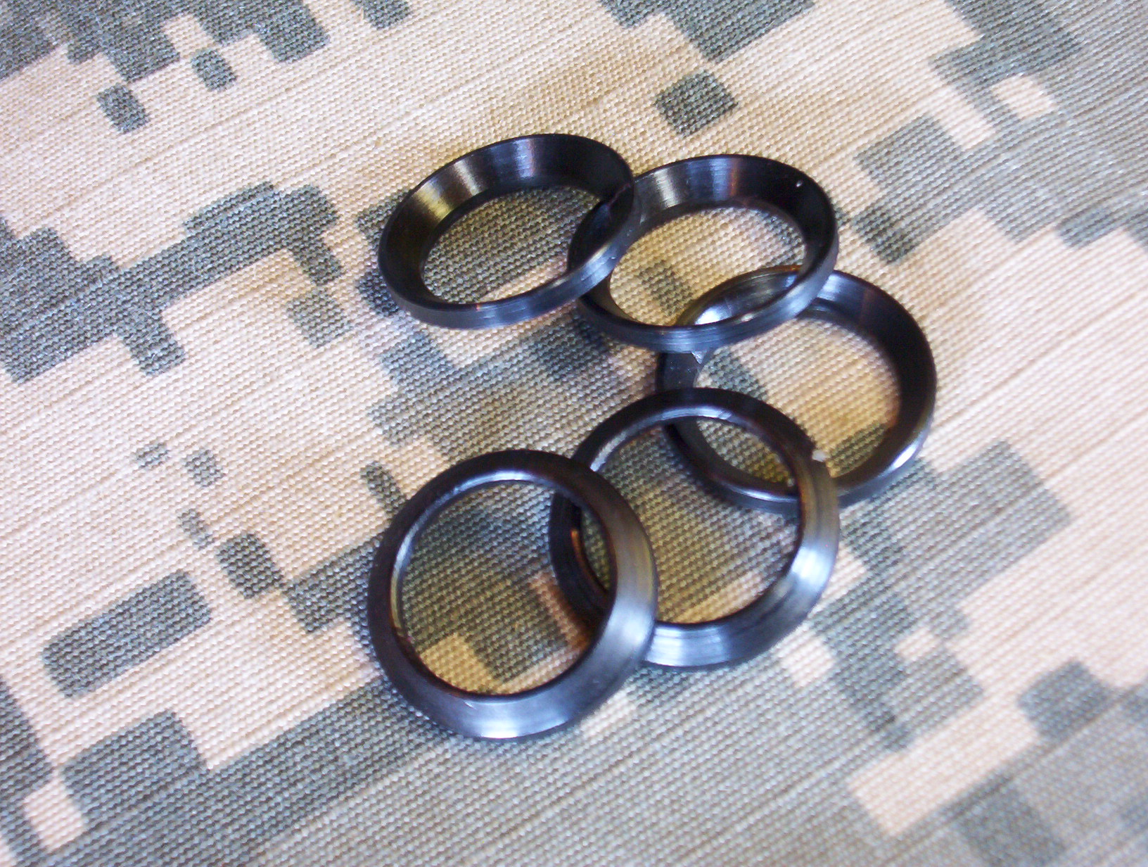 1/2" Crush Washer - 5 Pack - Stainless (Black) 1/2" Crush Washer - 5 Pack - Stainless (black) AR Style