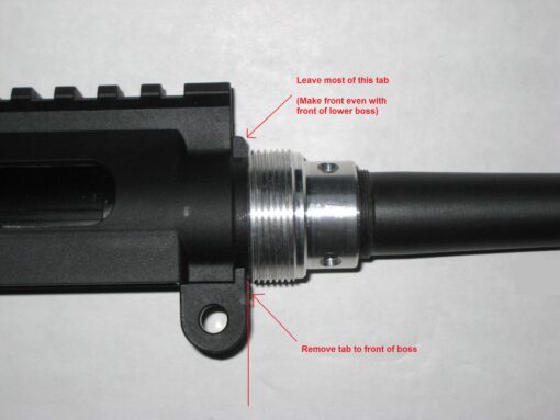Hand Guard Converter Nut visual