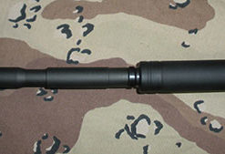 Fake Suppressor for S&W M&P15-22 with Non-threaded Barrels - 4.5 Inch